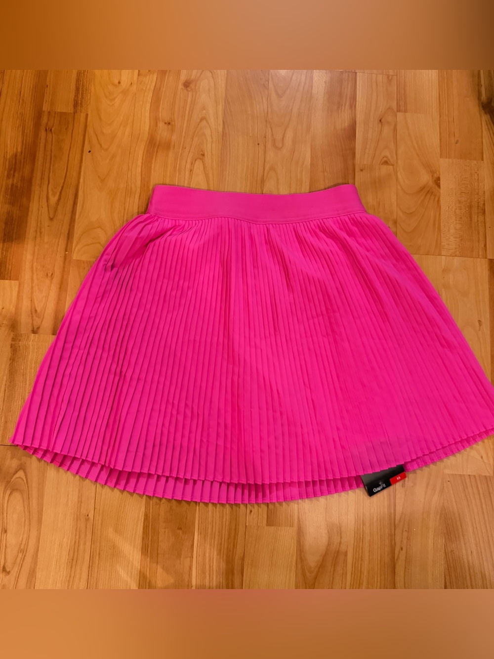 GAP Hot Pink Pleated Skater Skirt